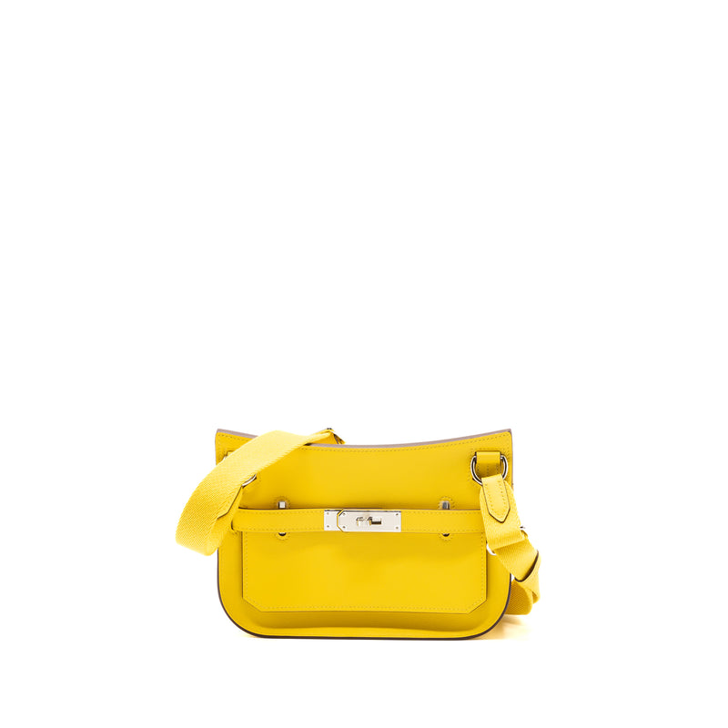 Hermes Mini Jypsiere Swift/Sangle Wooly Jaune Naples SHW Stamp B