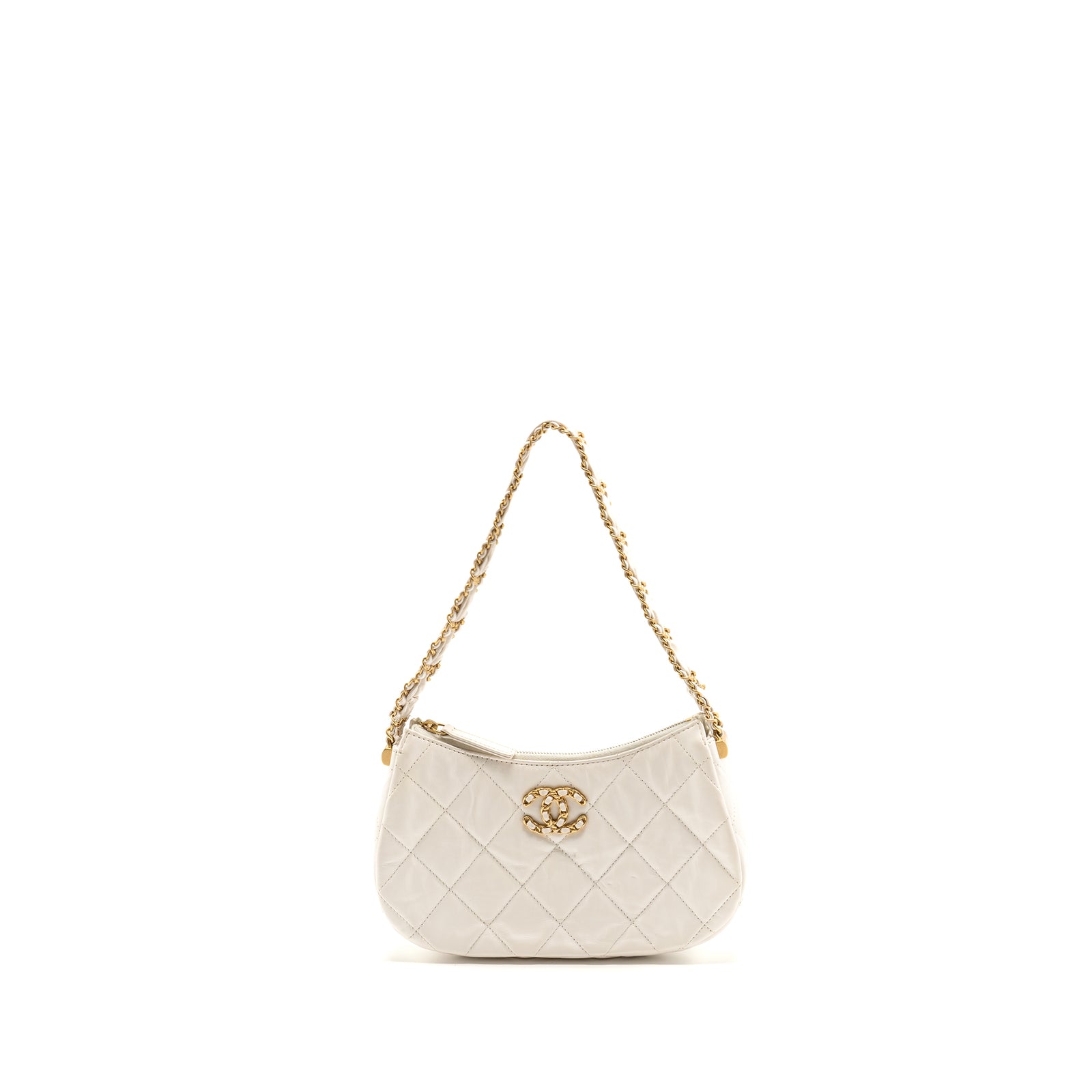 White chanel shoulder bag sale