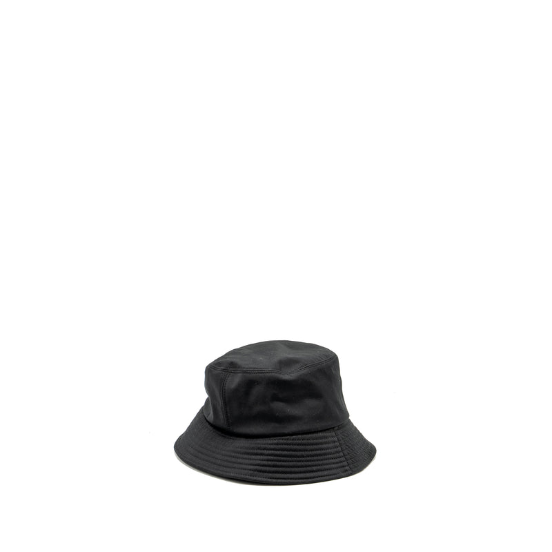 Chanel Size M CC Logo Bucket Hat Black