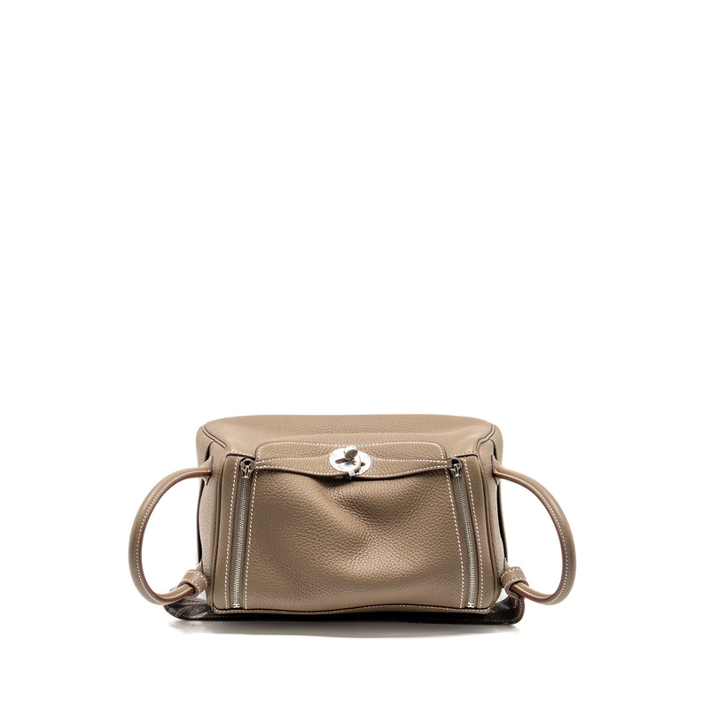 Hermes Lindy 26 Clemence ETOUPE SHW Stamp B