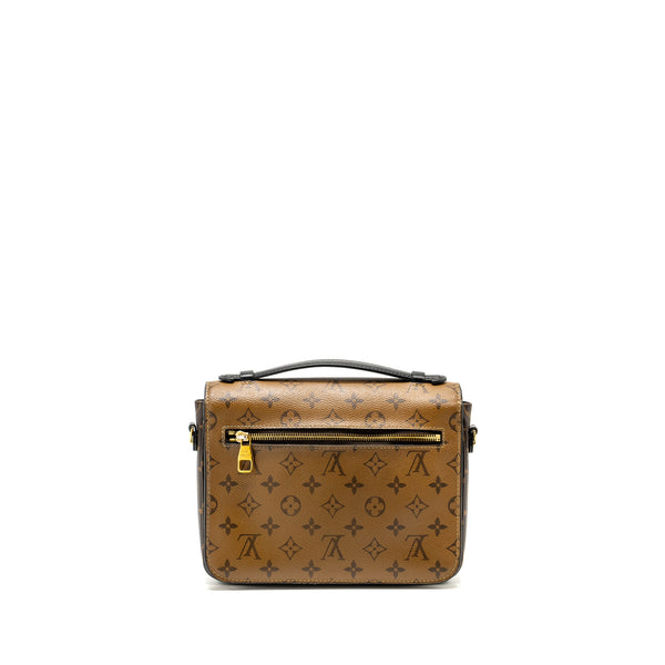 Louis Vuitton Pochette Métis Monogram Reverse Canvas GHW