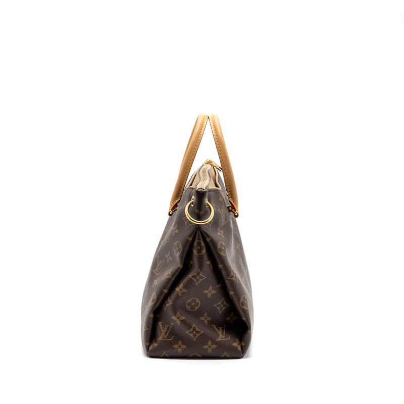 Louis Vuitton Pallas Dune tote bag monogram canvas / beige GHW