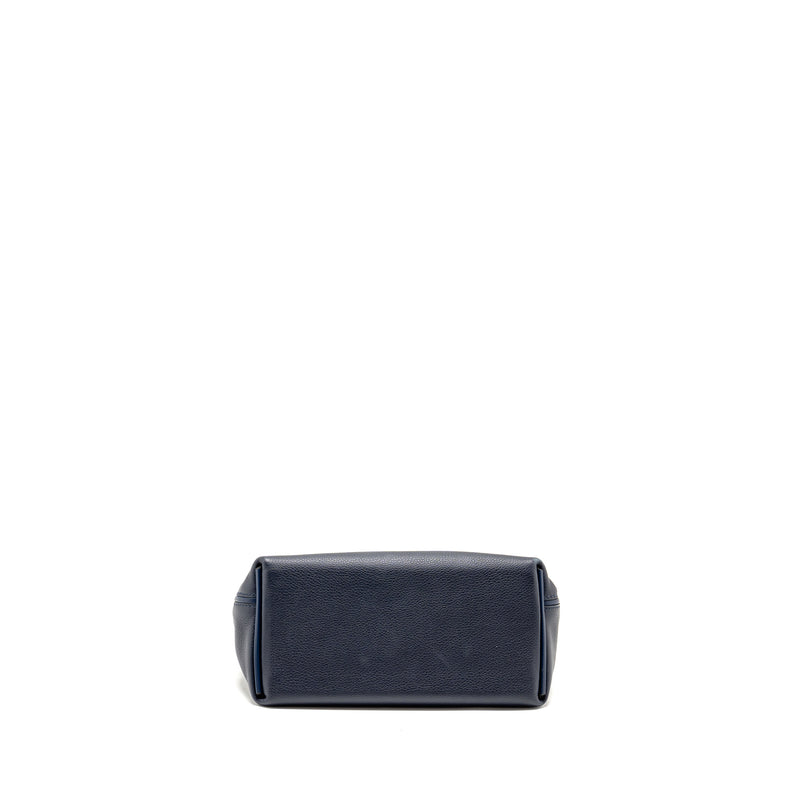 Hermes Mini 2424 24/24-21 bag evercolor blue nuit GHW stamp Z