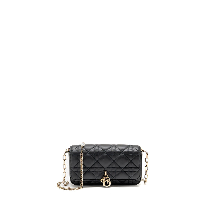 Dior My Dior - Dior Talk Phone Pouch lambskin black LGHW