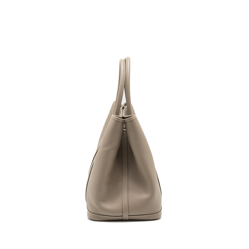 Hermes Garden Party 36 Country Gris Asphalte SHW Stamp A