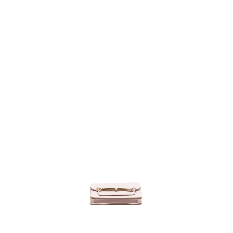 Hermes Roulis Slim Chèvre Mysore Mauve Pale SHW Stamp B