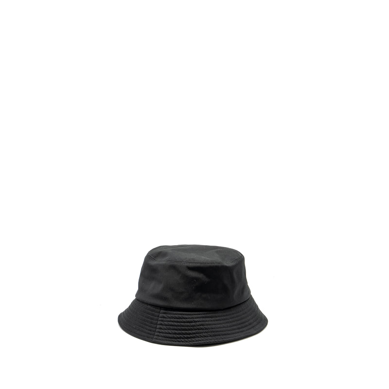 Chanel Size M CC Logo Bucket Hat Black