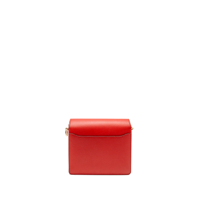 Hermes Mini Roulis Evercolor S3 Rouge De Coeur LGHW Stamp D