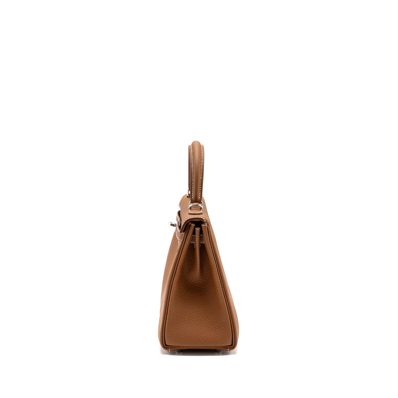 Hermes Kelly 25 Togo Gold SHW Stamp B