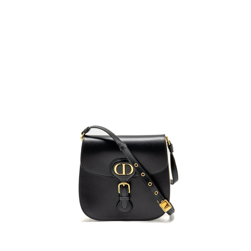 DIOR Meduim DIOR BOBBY Bag Calfskin Black GHW