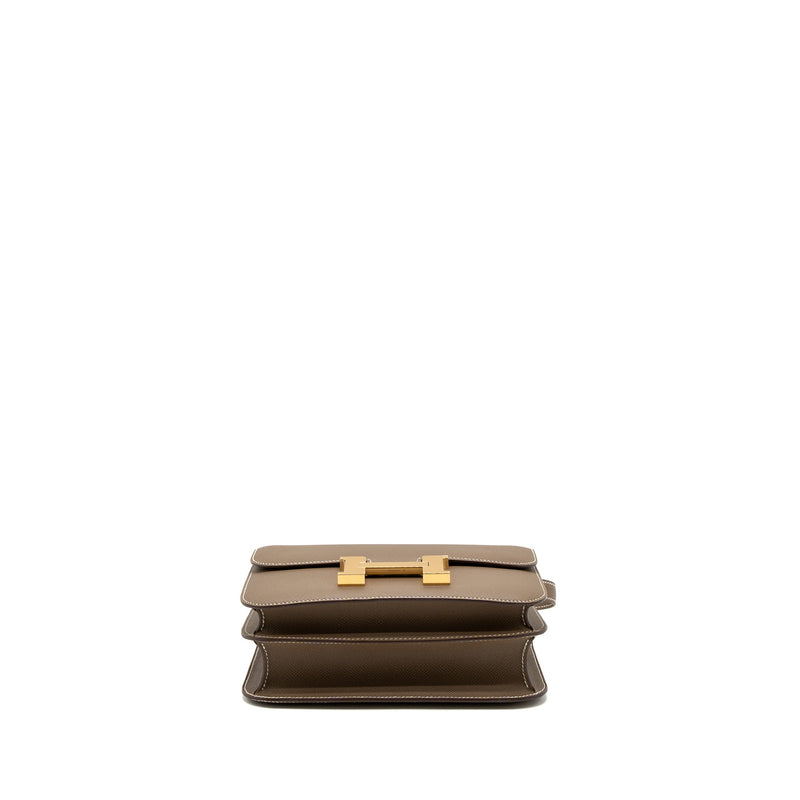 Hermes Constance 24 Epsom Etoupe GHW Stamp Y