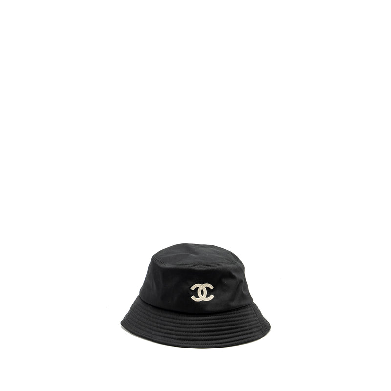 Chanel bucket hat black sale