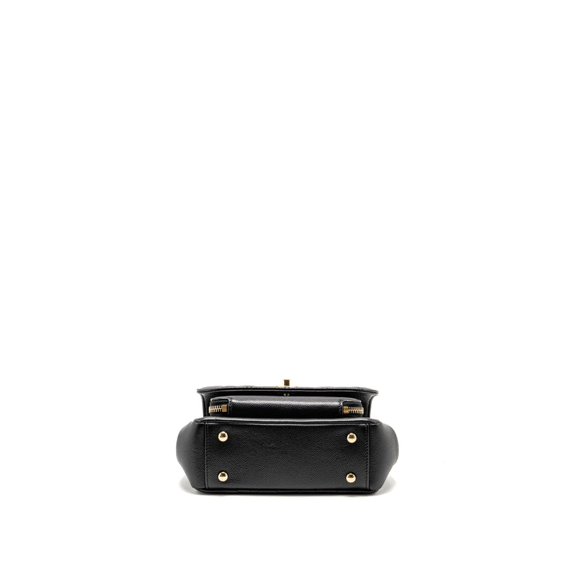 Chanel Small Business Affinity Caviar Black LGHW (Microchip)