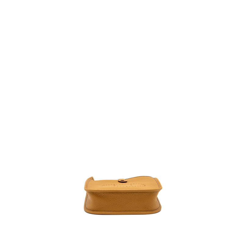 Hermes Mini Evelyne Clemence Sesame SHW Stamp Y