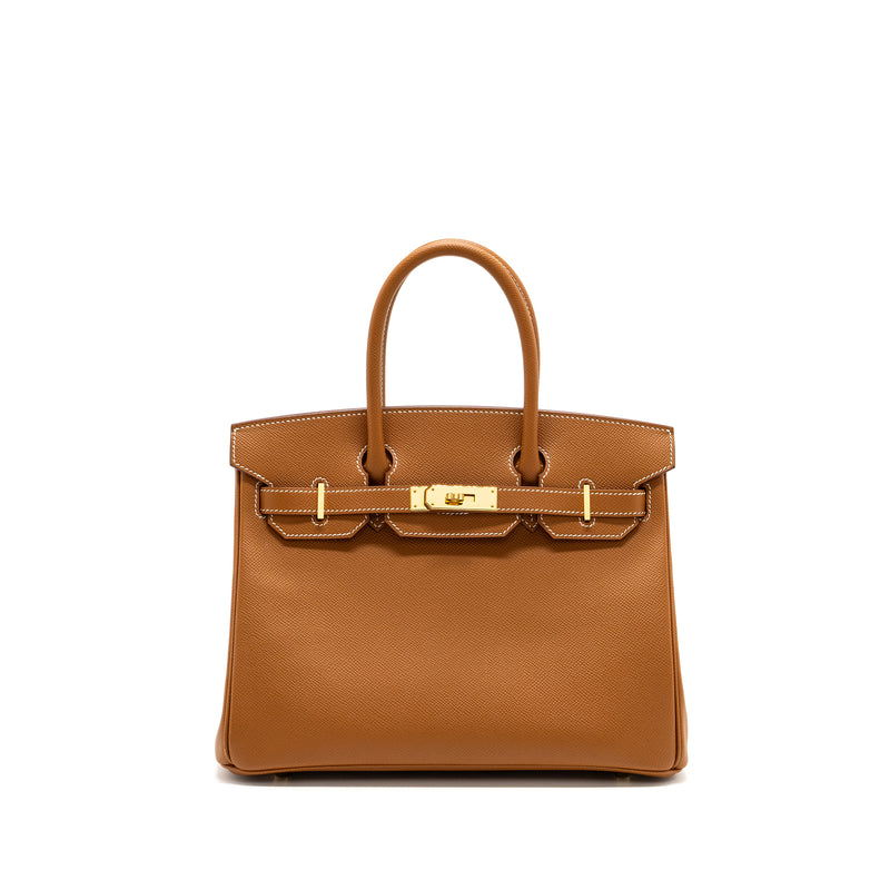 Hermes birkin 30 epsom gold GHW stamp Z