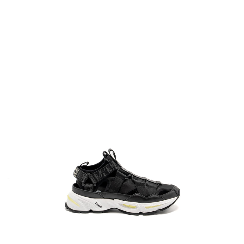 Dior Size 42 CD Sneaker Neoprene/Leather Black/White