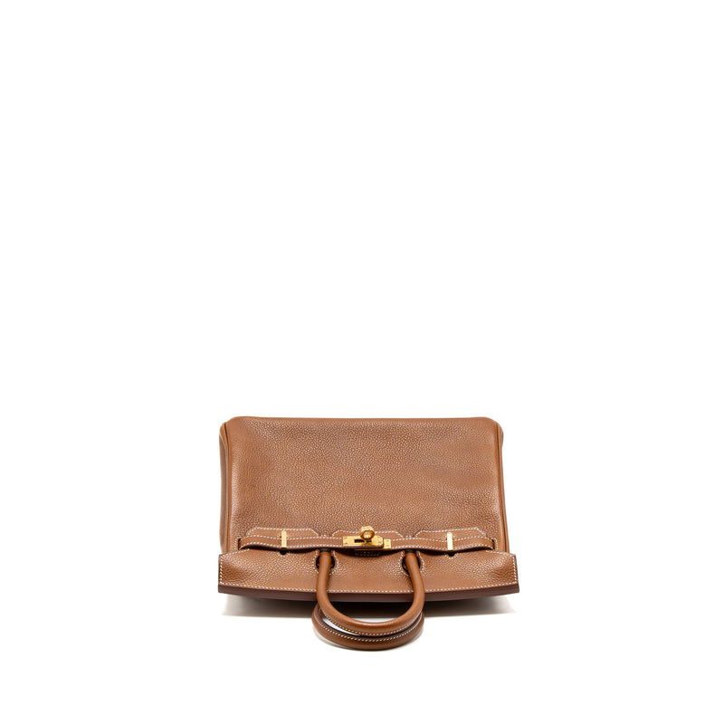 Hermes Birkin 25 Barenia Faubourg 34 Fauve GHW Stamp Z