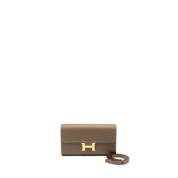 Hermes Constance to go evercolor Etoupe GHW Stamp B