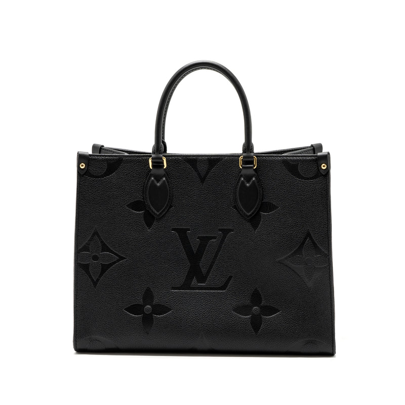 Louis Vuitton onthego MM monogram emprenite black GHW (New Version)