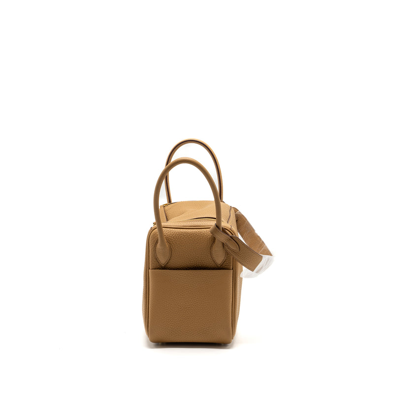 Hermes Lindy 26 Clemence Biscuit GHW Stamp B