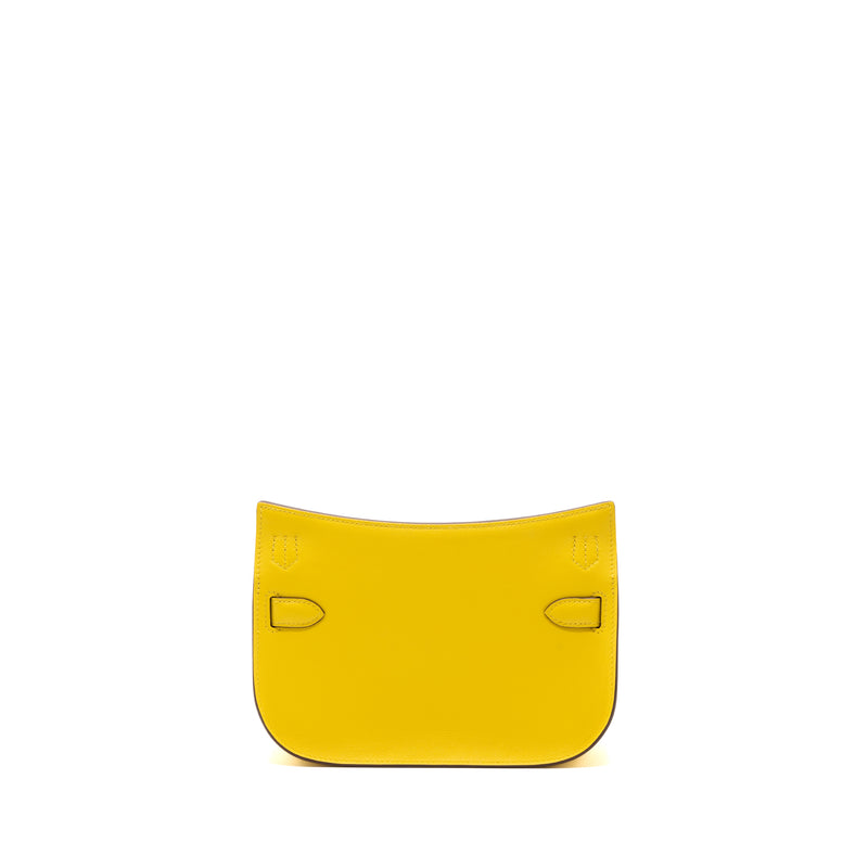 Hermes Mini Jypsiere Swift/Sangle Wooly Jaune Naples SHW Stamp B