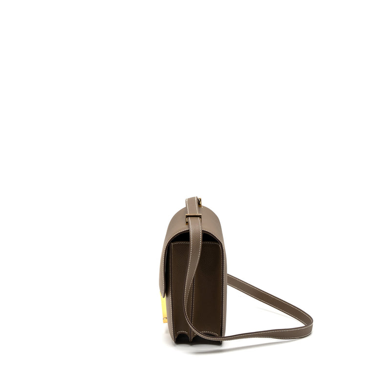 Hermes Constance 24 Epsom Etoupe GHW Stamp Y