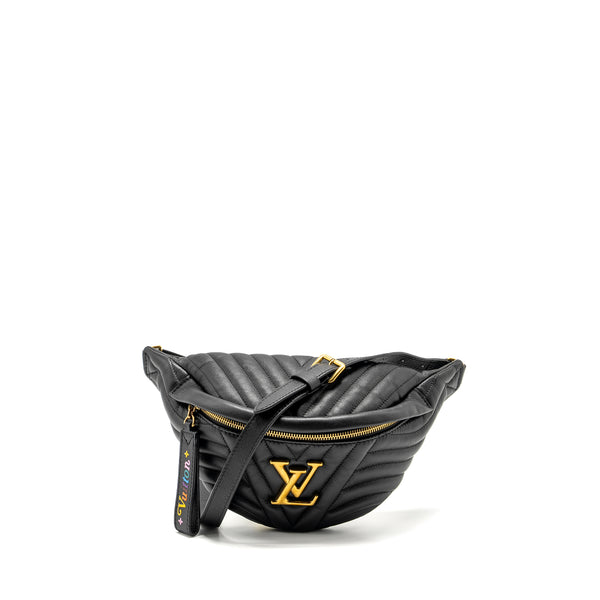 Louis Vuitton New Wave Bumbag Calfskin Black GHW