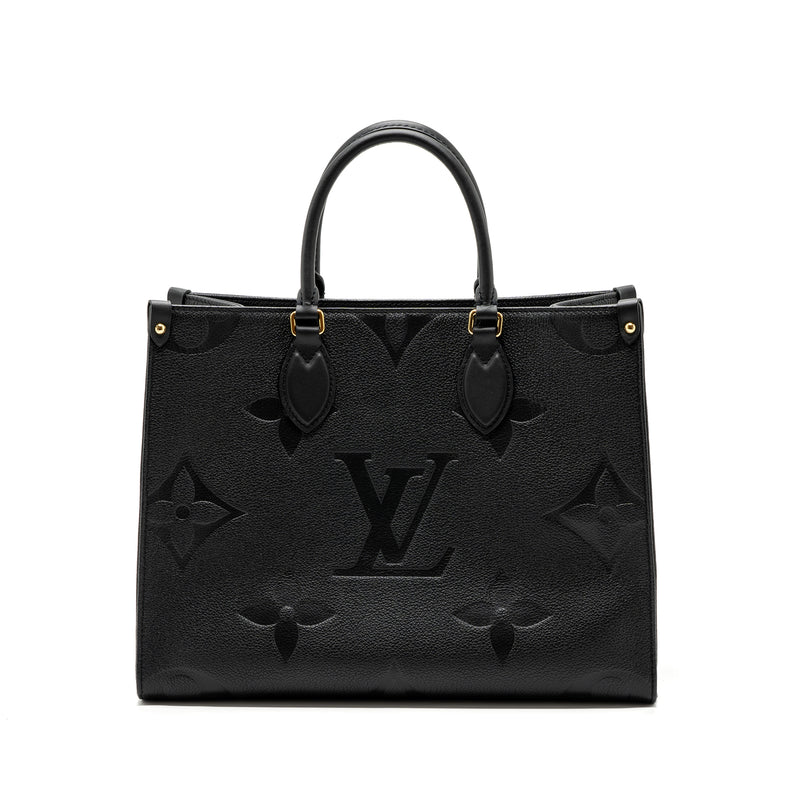 Louis Vuitton onthego MM monogram emprenite black GHW (New Version)