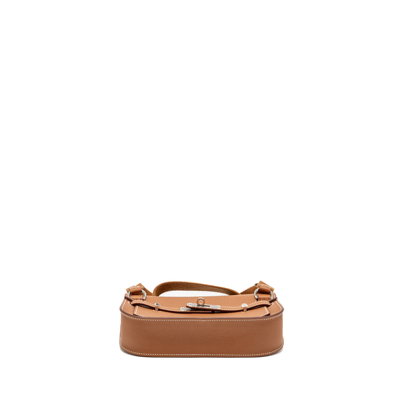 Hermes Mini Jypsiere Evercolor Gold SHW Stamp W