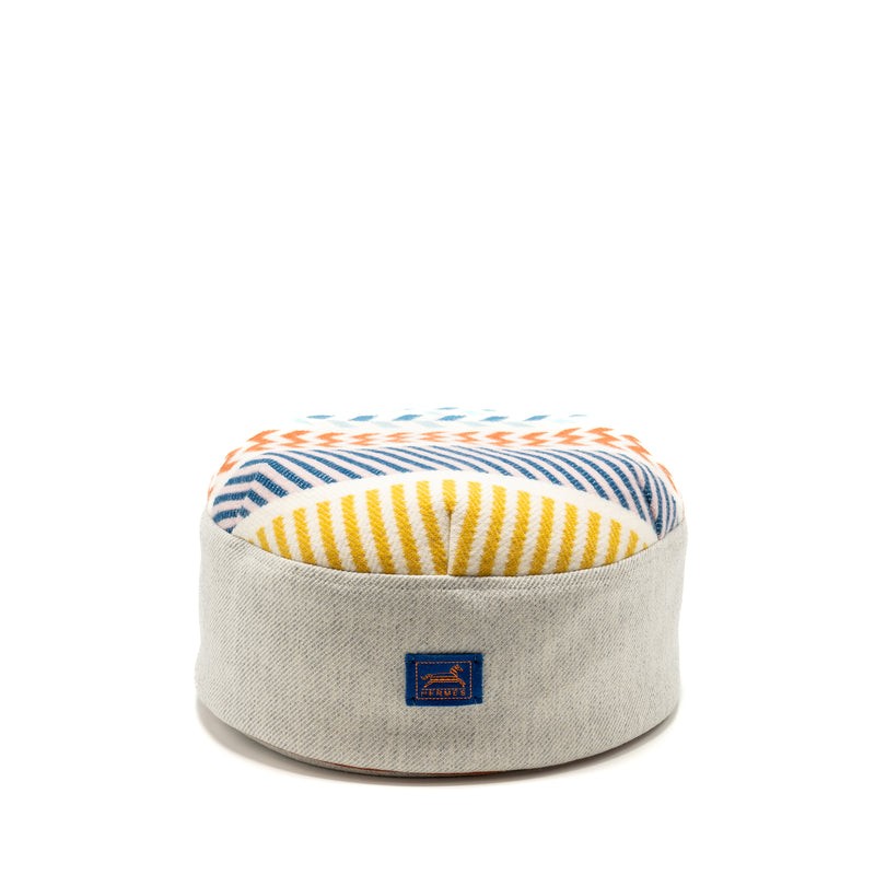 Hermes Epopee Footstool Wool/Cashmere Multicolour SHW