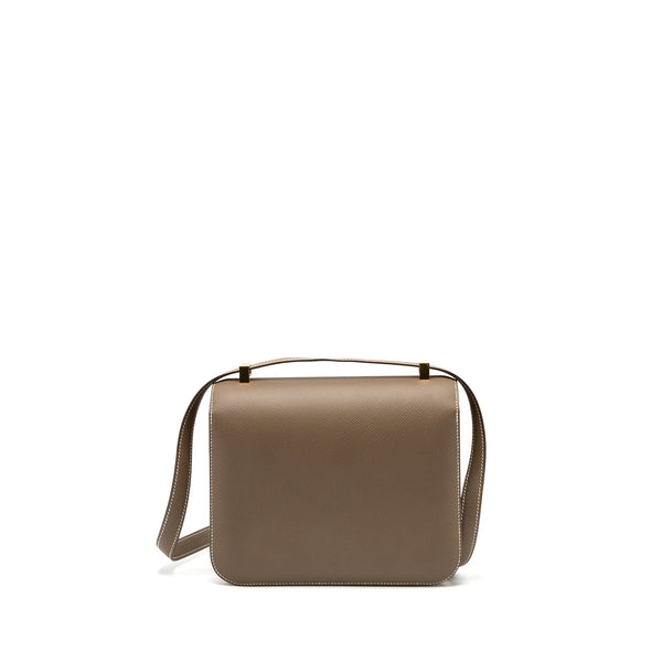 Hermes Constance 24 Epsom Etoupe GHW Stamp Y