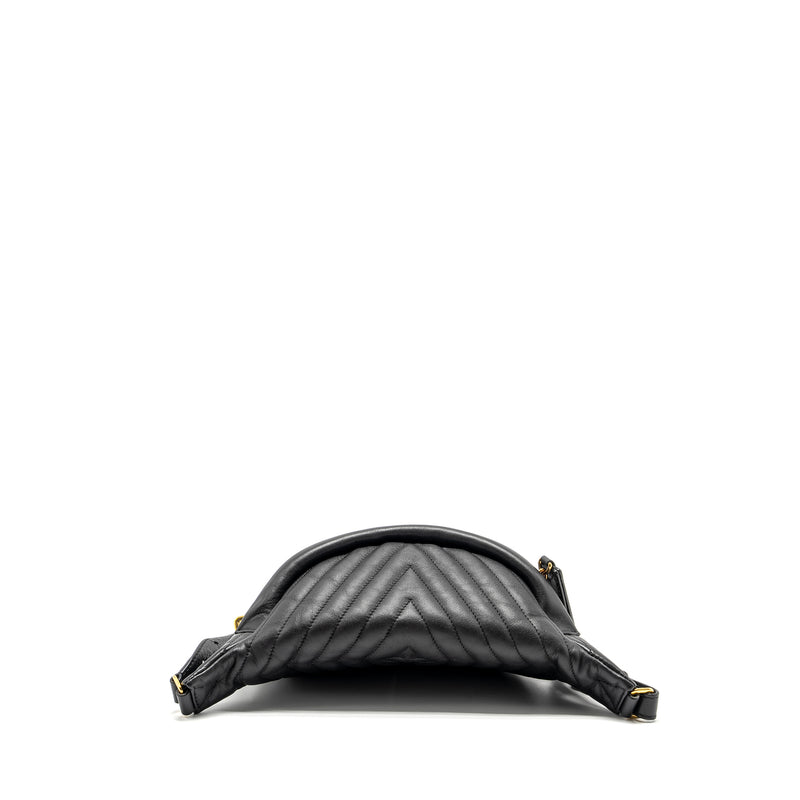 Louis Vuitton New Wave Bumbag Calfskin Black GHW