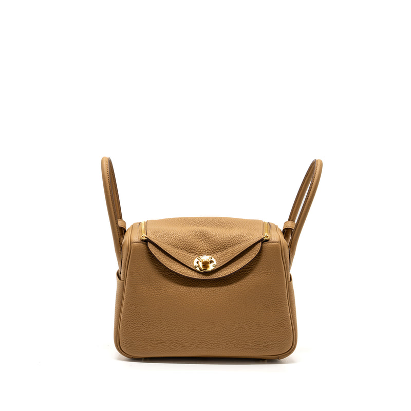Hermes Lindy 26 Clemence Biscuit GHW Stamp B