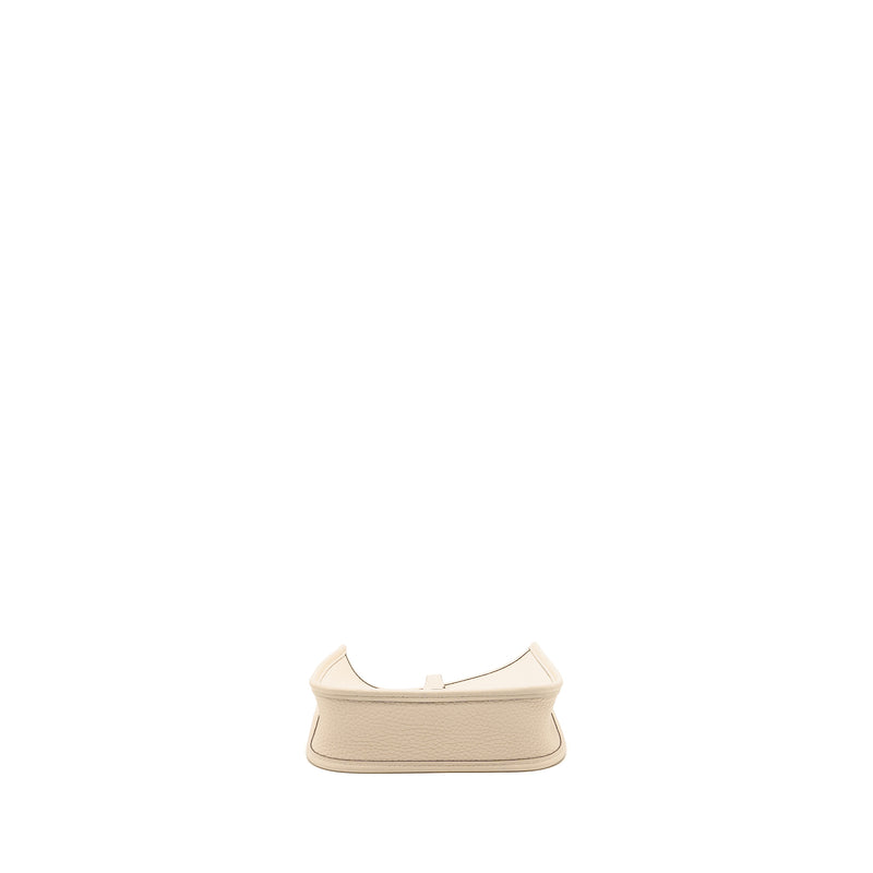 Hermes Mini Evelyne Clemence Nata SHW Stamp U