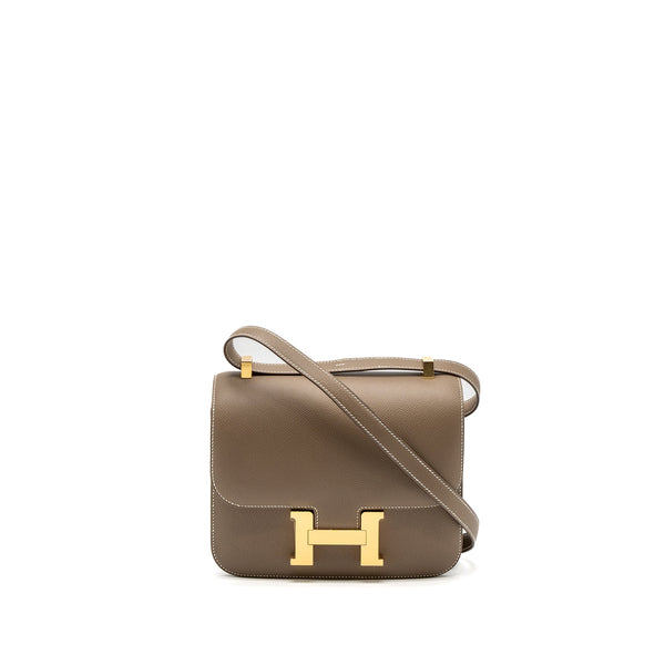Hermes Constance 24 Epsom Etoupe GHW Stamp Y