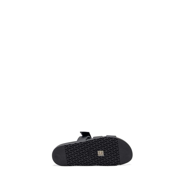 Hermes size 44 Chypre sandals black