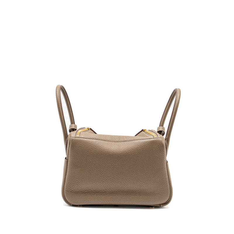 Hermes Lindy 26 Clemence etoupe GHW Stamp B