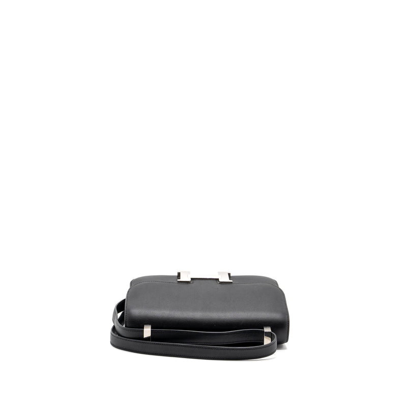 Hermes constance 24 Swift black SHW stamp square O