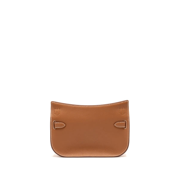Hermes Mini Jypsiere Evercolor Gold SHW Stamp W