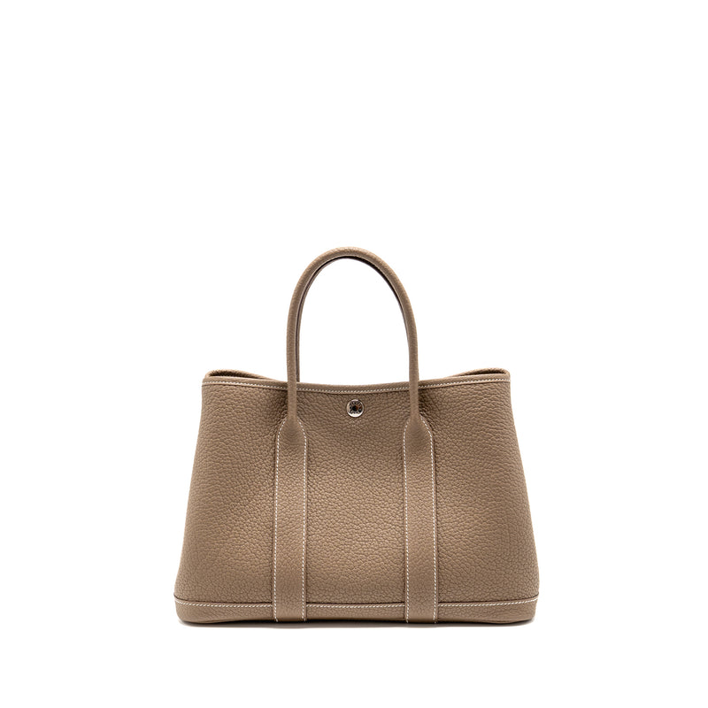 Hermes Garden Party 30 Negonda Etoupe SHW Stamp Z