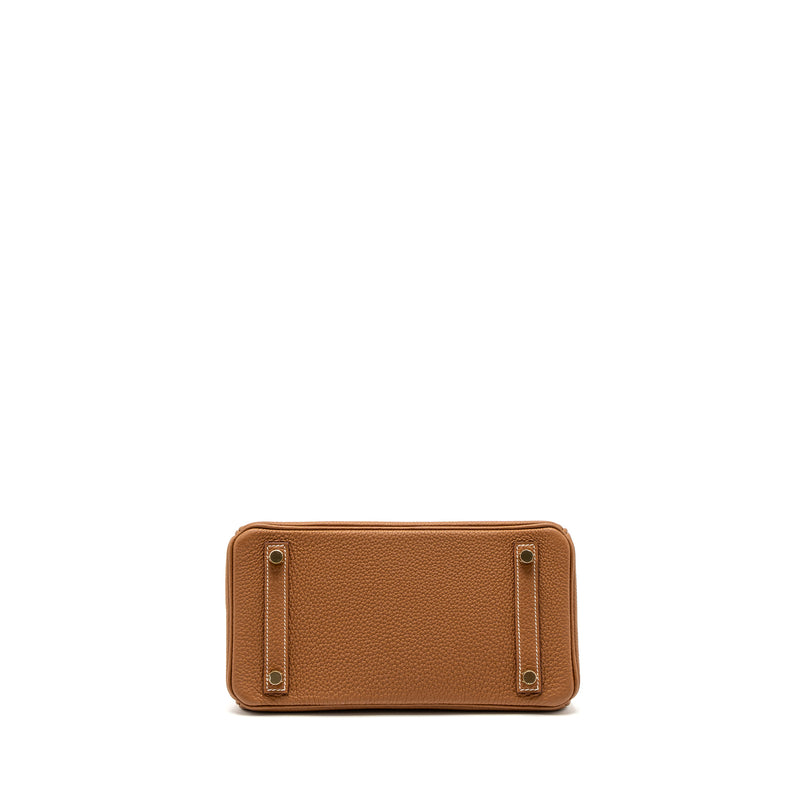 Hermes Birkin 25 Togo Gold GHW Stamp Y