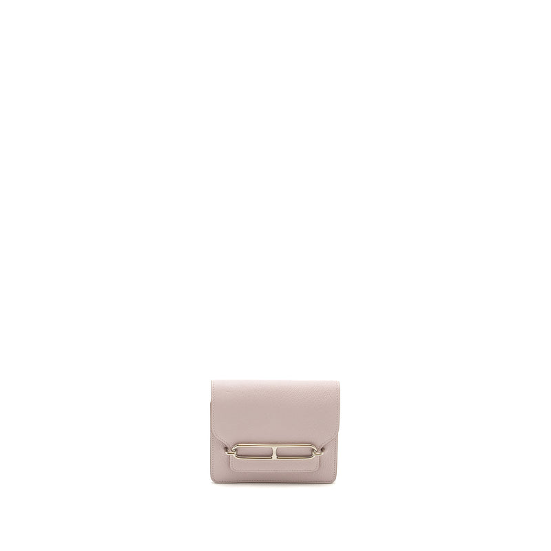 Hermes Roulis Slim Chèvre Mysore Mauve Pale SHW Stamp B