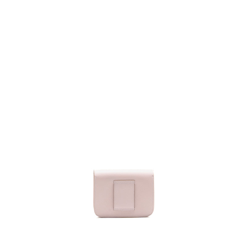 Hermes Constance Slim Evercolor Mauve Pale SHW Stamp B