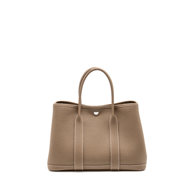 Hermes Garden Party 30 Negonda Etoupe SHW Stamp Z