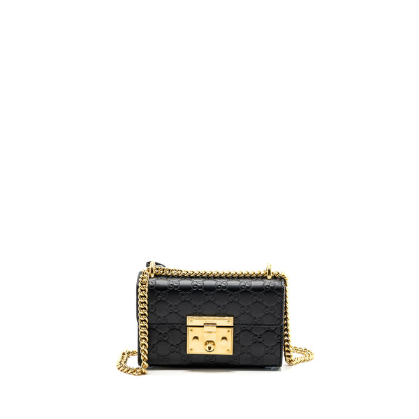 Gucci padlock small on sale black