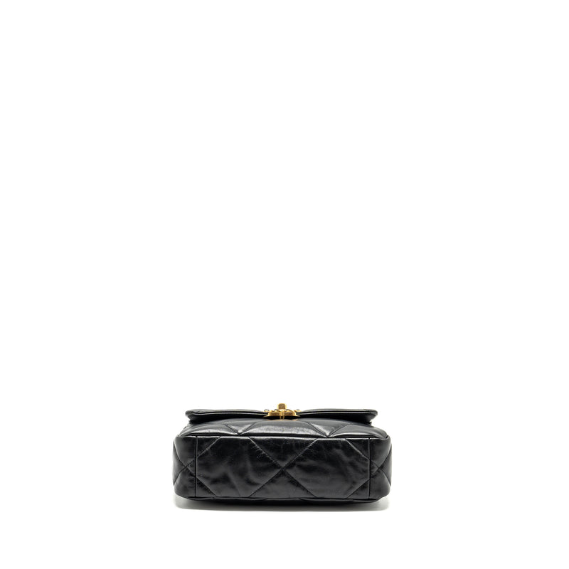 Chanel Small 19 bag goatskin black Multicolour Hardware