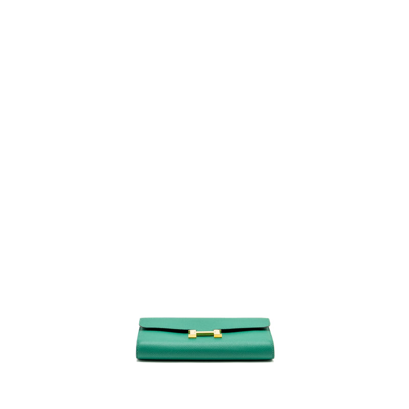 Hermes Constance To Go Epsom Vert Jade GHW Stamp Z