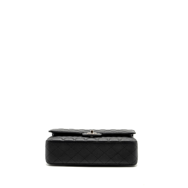 Chanel Medium Classic Double Flap Bag Caviar Black SHW