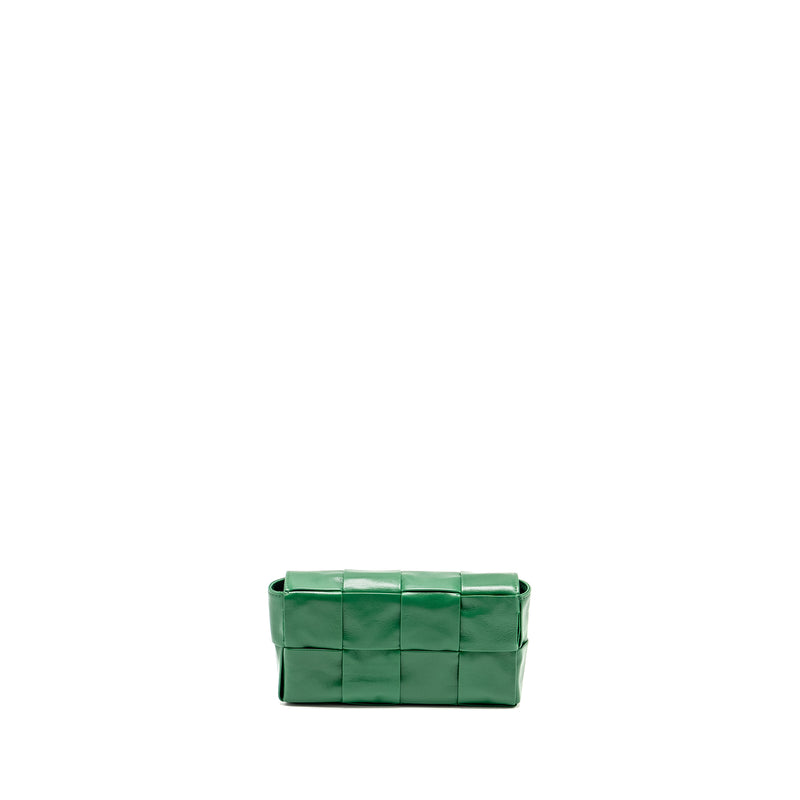 Bottega Veneta Cassette Belt Bag Calfskin Green SHW