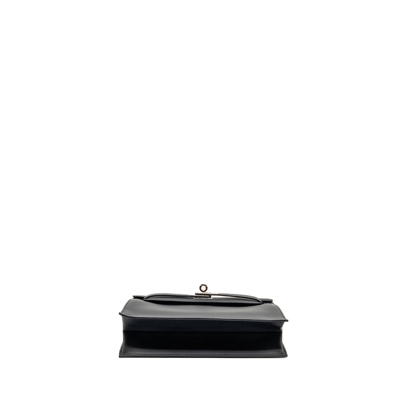 Hermes Kelly Danse swift black SHW stamp K